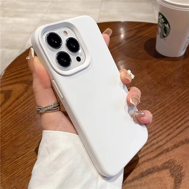 liquid silicone all-inclusive large hole protective Case for iPhone