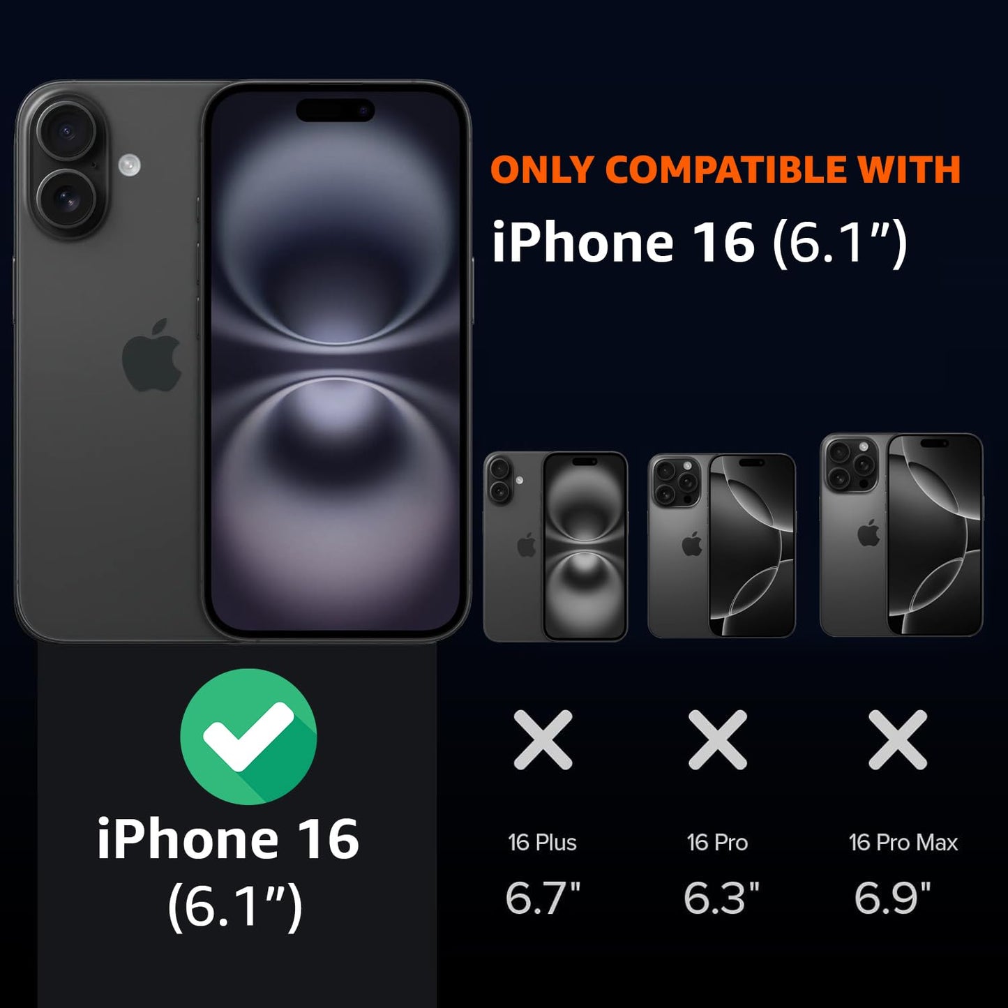 iPhone 16 Crystal Pure Clarity Mag Safe Case