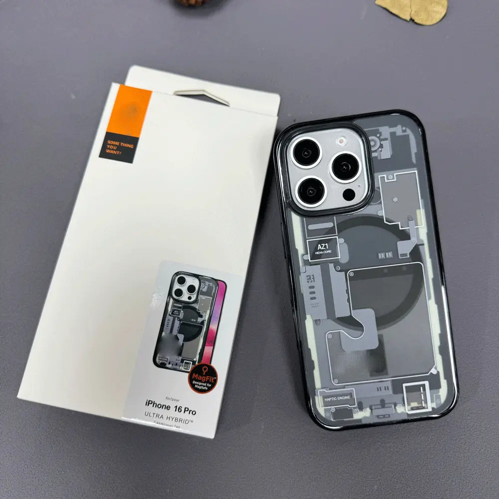 Spigen Ultra Hybrid Mag fit Back Cover Case (TPU + Poly Carbonate | Zero One)
