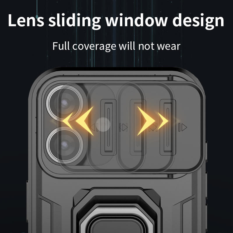 Armor Anti-Fall With Ring Stand-iPhone