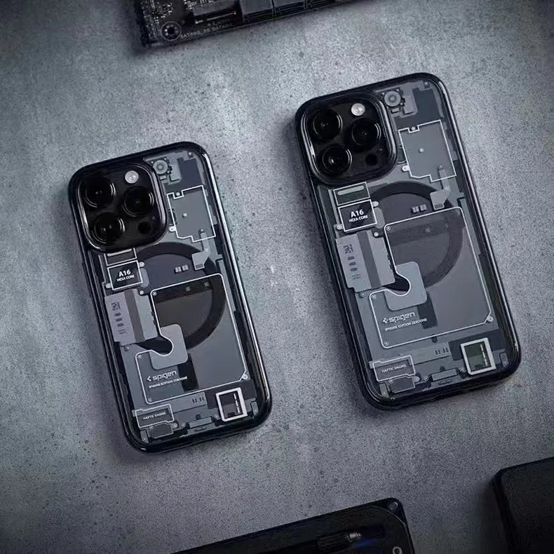 Spigen Ultra Hybrid Mag fit Back Cover Case (TPU + Poly Carbonate | Zero One)