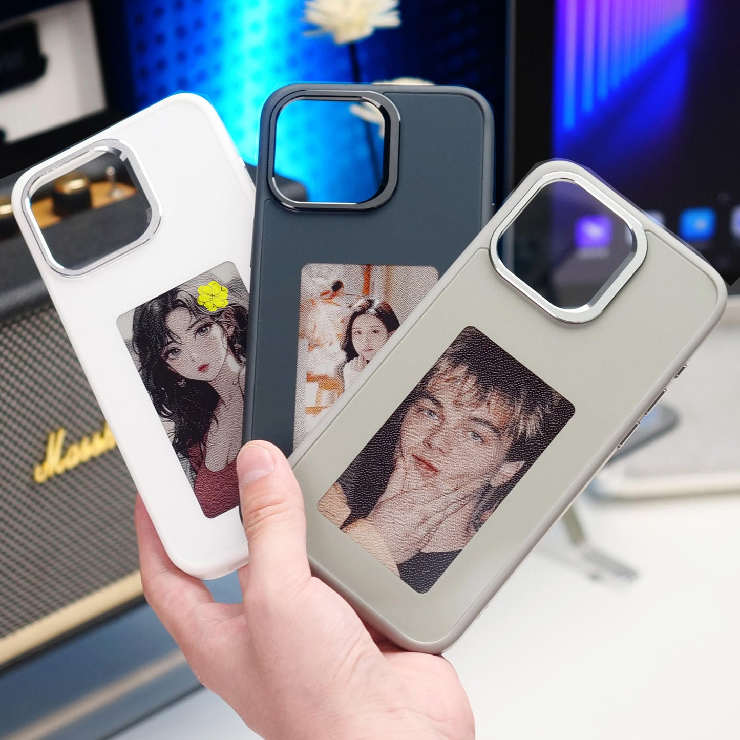 Smart DIY Magic iPhone Cover E Ink Technology - NFC Enabled