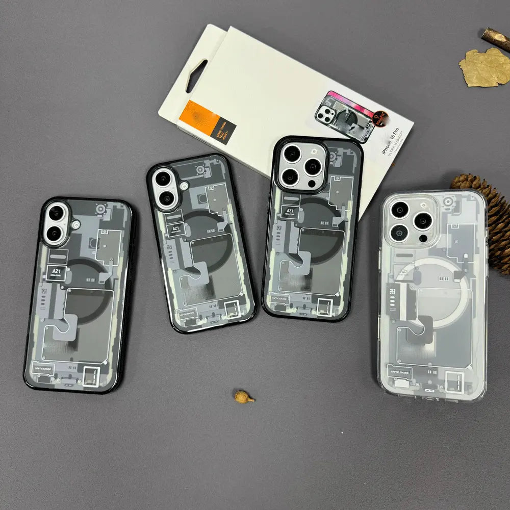 Spigen Ultra Hybrid Mag fit Back Cover Case (TPU + Poly Carbonate | Zero One)
