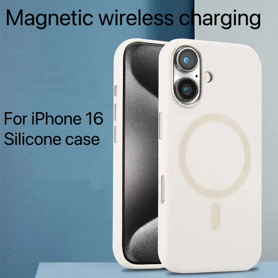 Super Quality OG Silicon iPhone cover with Mag safe
