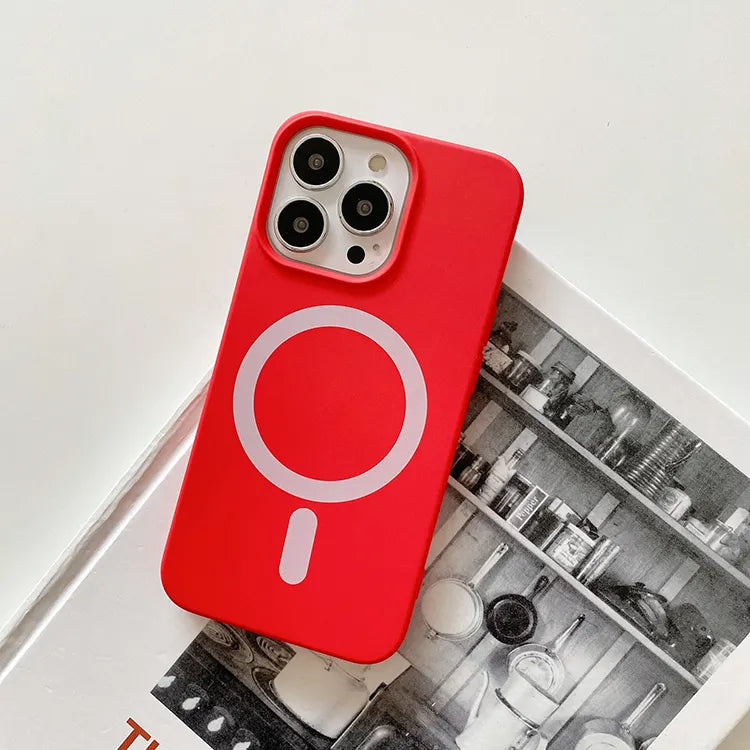 Super Quality OG Silicon iPhone cover with Mag safe