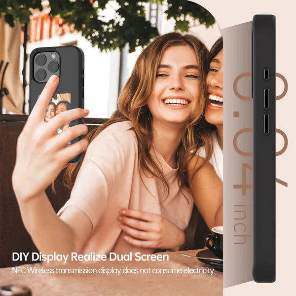 Smart DIY Magic iPhone Cover E Ink Technology - NFC Enabled