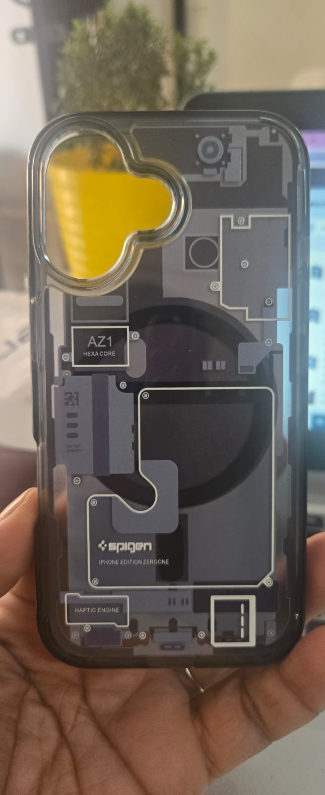Spigen Ultra Hybrid Mag fit Back Cover Case (TPU + Poly Carbonate | Zero One)
