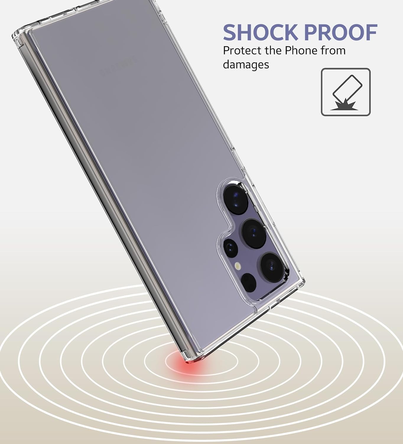 Samsung Galaxy S Series All Model Back Cover Cases - Clear