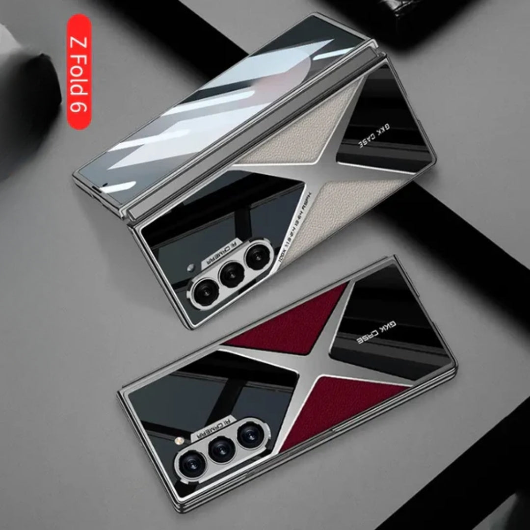 Ultra Hybrid Premium Leather Sports Case for Samsung