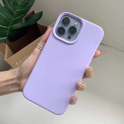liquid silicone all-inclusive large hole protective Case for iPhone