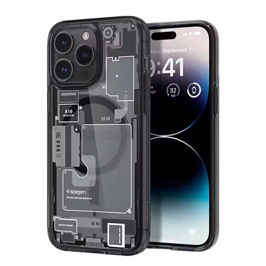 Spigen Ultra Hybrid Mag fit Back Cover Case (TPU + Poly Carbonate | Zero One)