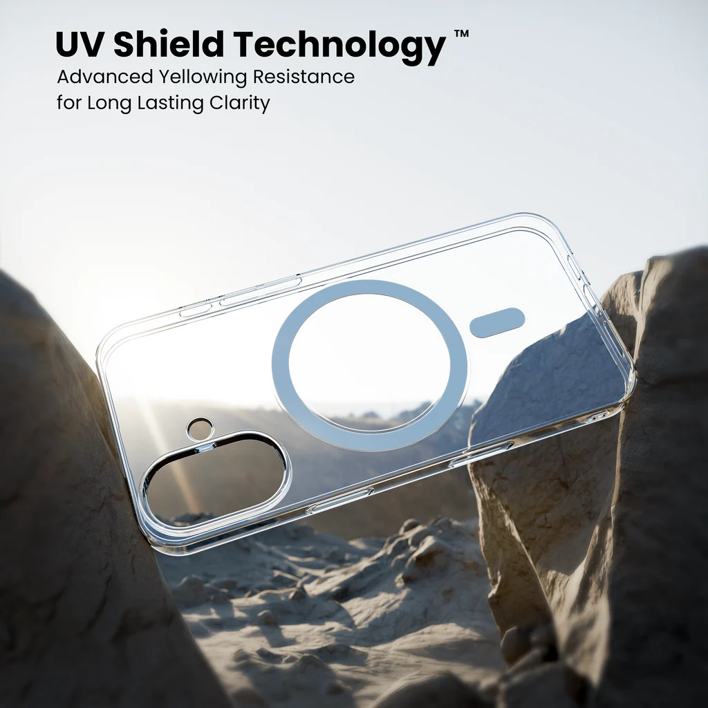 Anti Yellow MagSafe Crystal Clear Case - iPhone