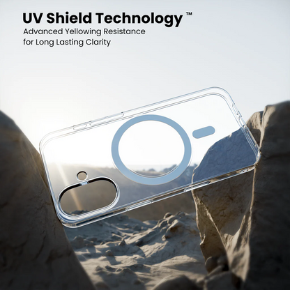 Anti Yellow MagSafe Crystal Clear Case - iPhone