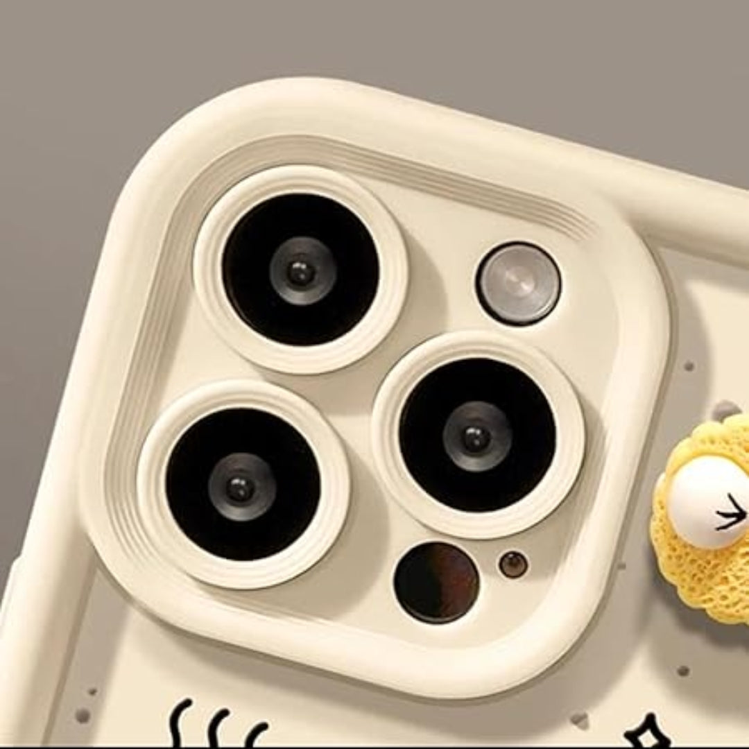 Premium 3D Coffee Silicone Case for iPhone