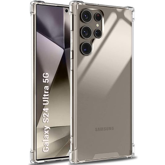 Crystal Clear Back Cover Case for Samsung Galaxy S Series | 360 Degree Protection | Shock Proof Design
