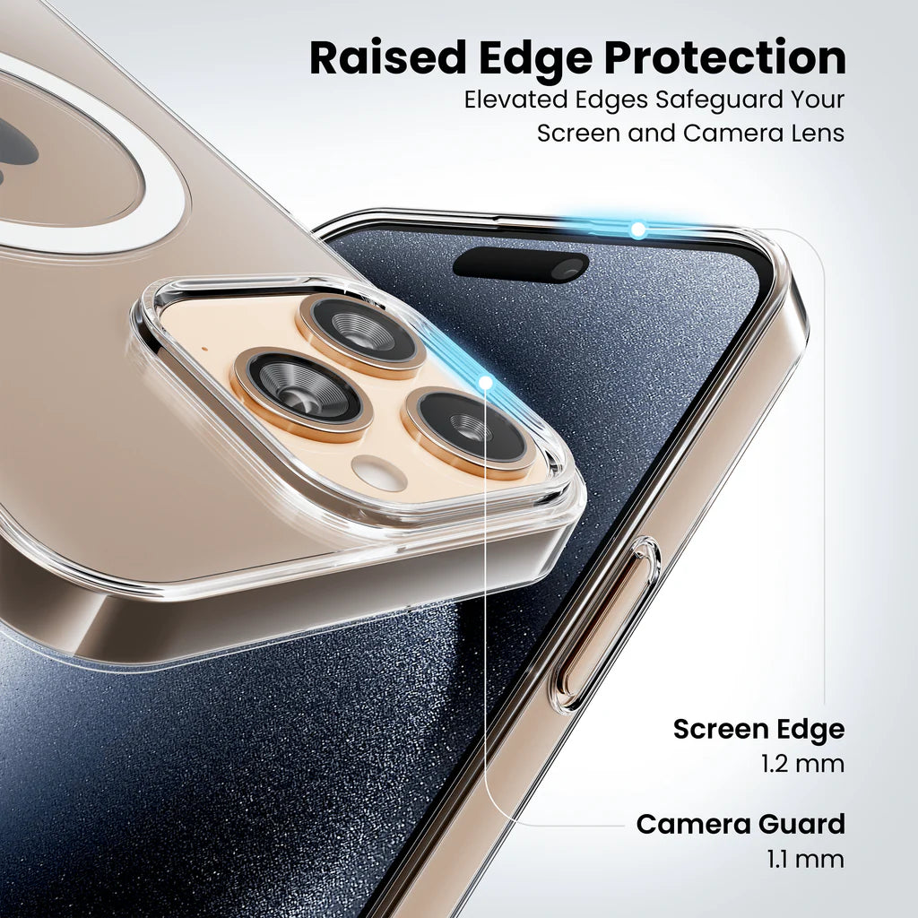 Anti Yellow MagSafe Crystal Clear Case - iPhone