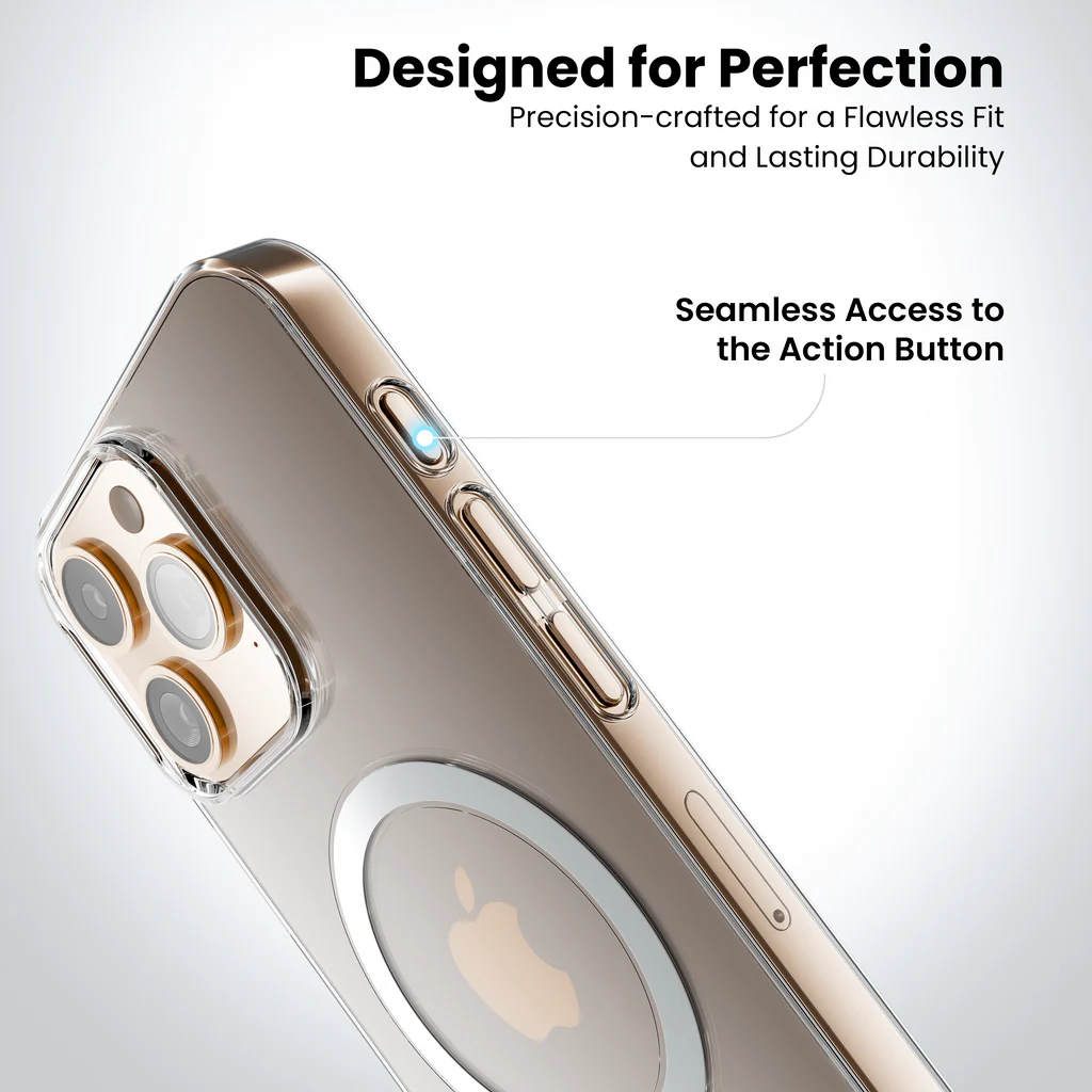 Anti Yellow MagSafe Crystal Clear Case - iPhone
