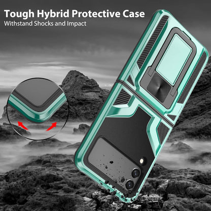 Galaxy Z Flip3 Magnetic Kick Stand Hybrid Case