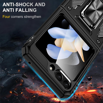 Galaxy Z Flip5 Magnetic Kick Stand Hybrid Case