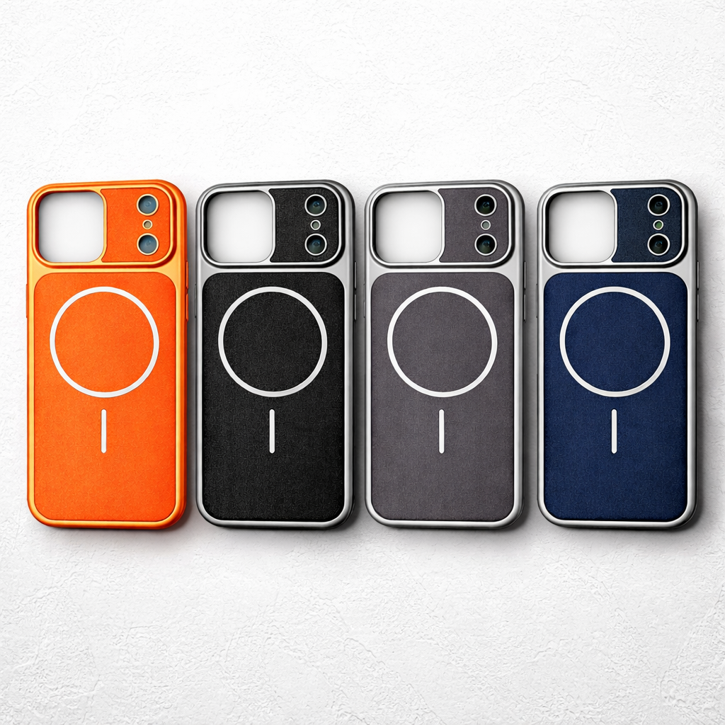 MagSafe Leather Case for IPhone | Premium Magnetic Back Cover