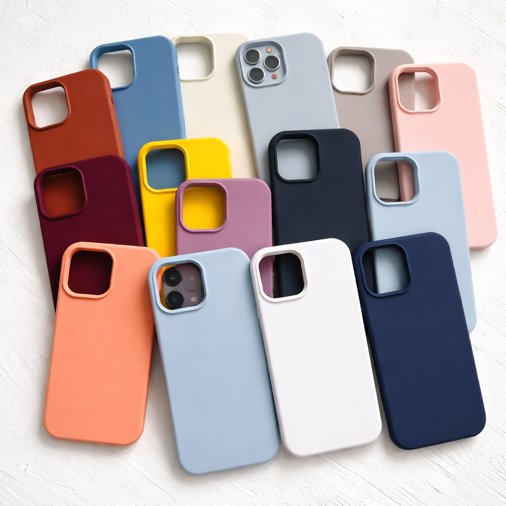 Soft Liquid Silicone Phone Case for IPhone
