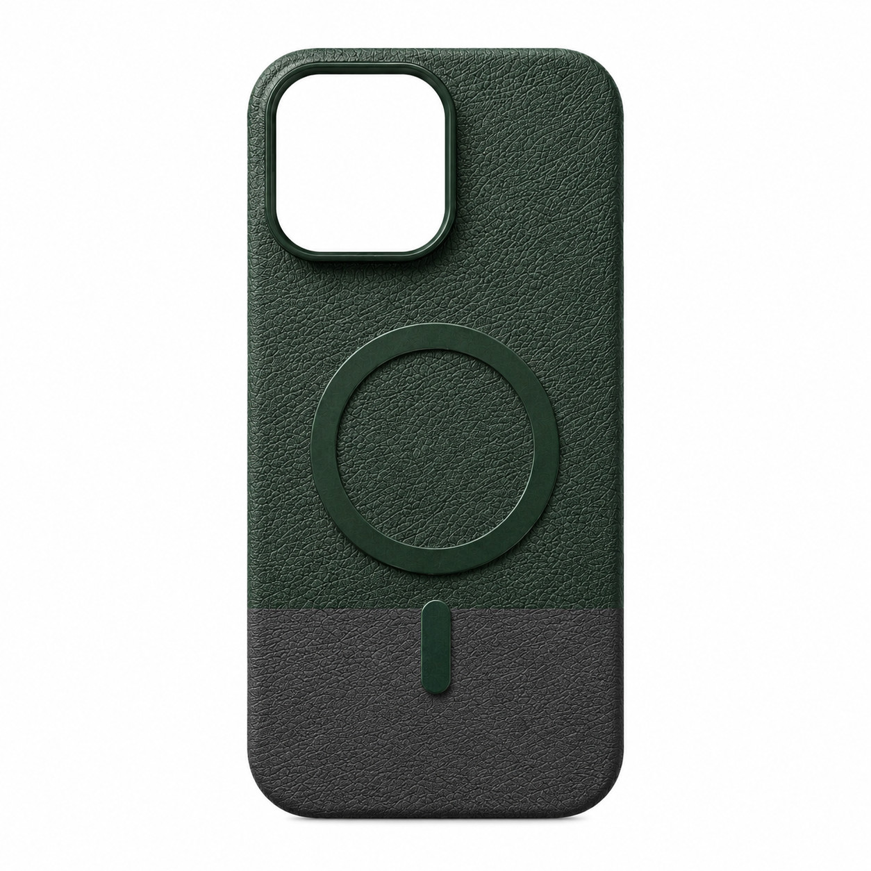 Magnetic Compatible Leather Texture Shockproof Case for IPhone