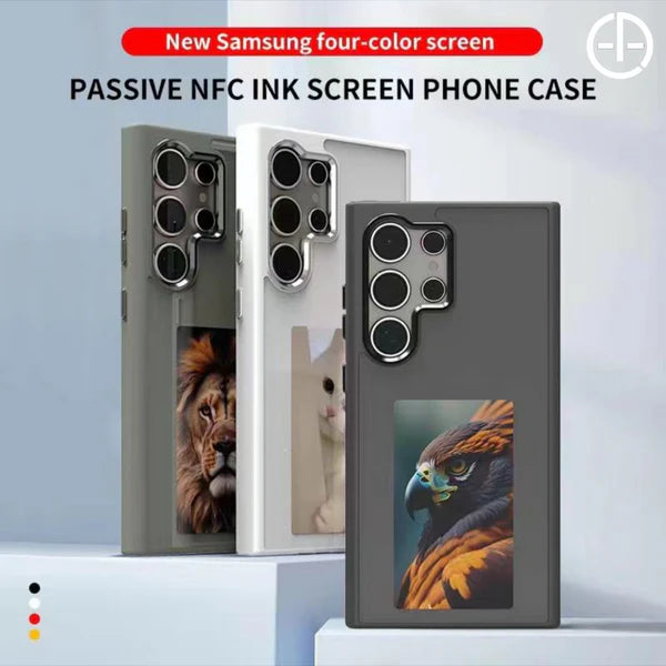 NFC Enabled - Smart DIY Magic iPhone Cover E Ink Technology