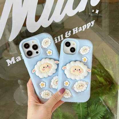 Cartoon Sheep Stand Holder