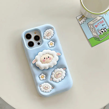 Cartoon Sheep Stand Holder