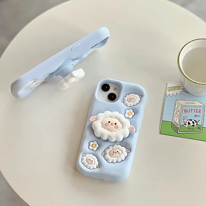 Cartoon Sheep Stand Holder