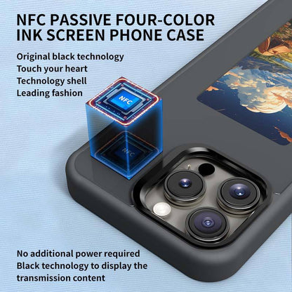 NFC Enabled - Smart DIY Magic iPhone Cover E Ink Technology