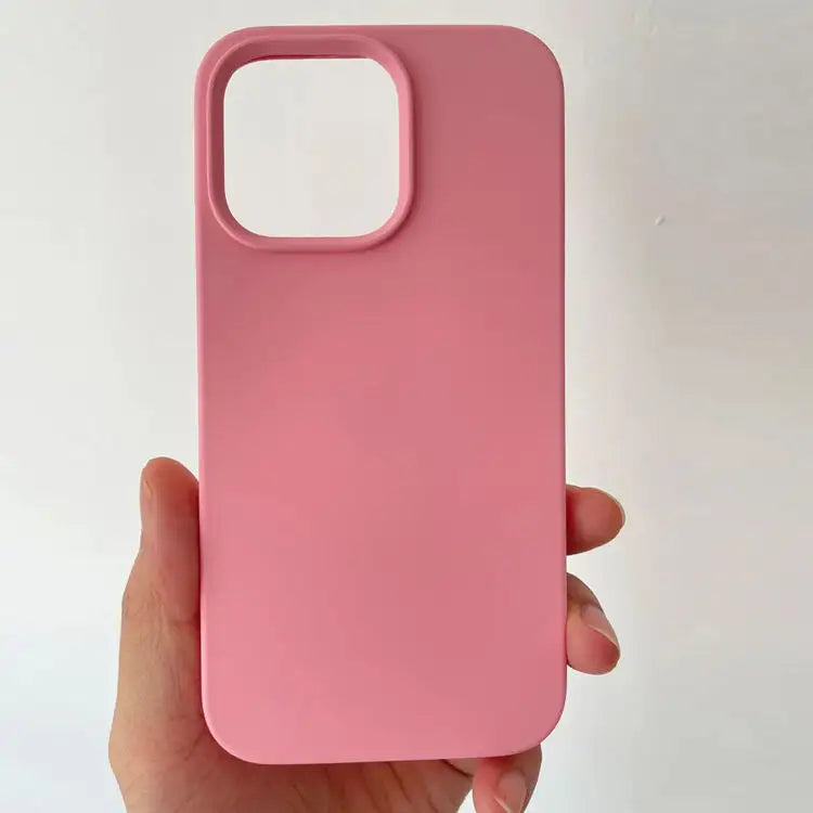 FolksMobileTrend-iPhone 16 mobile Phone Case liquid silicone all-inclusive large hole protective Case for iPhone 15 14 13 Phone Case