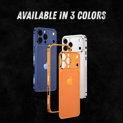 iPhone 13/14/15/16 to 17 Pro Style Converter Case with Metal Bumper Frame, Magnetic Compatible (1 Magsafe Case  + 4 in 1 USB Cable Free)