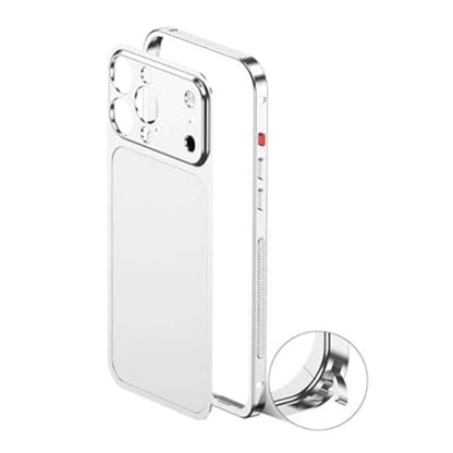 iPhone 13/14/15/16 to 17 Pro Style Converter Case with Metal Bumper Frame, MagSafe Compatible (4 in 1 USB Cable Free)