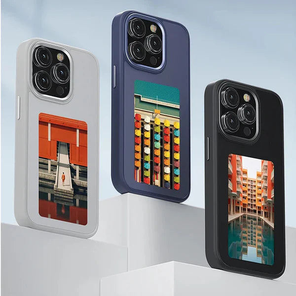 Smart DIY Magic iPhone Cover E Ink Technology - NFC Enabled