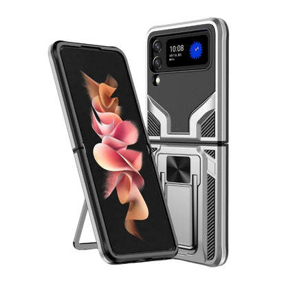 Magnetic Sheet Built-in Metal Ring Stand Protective Case for Samsung