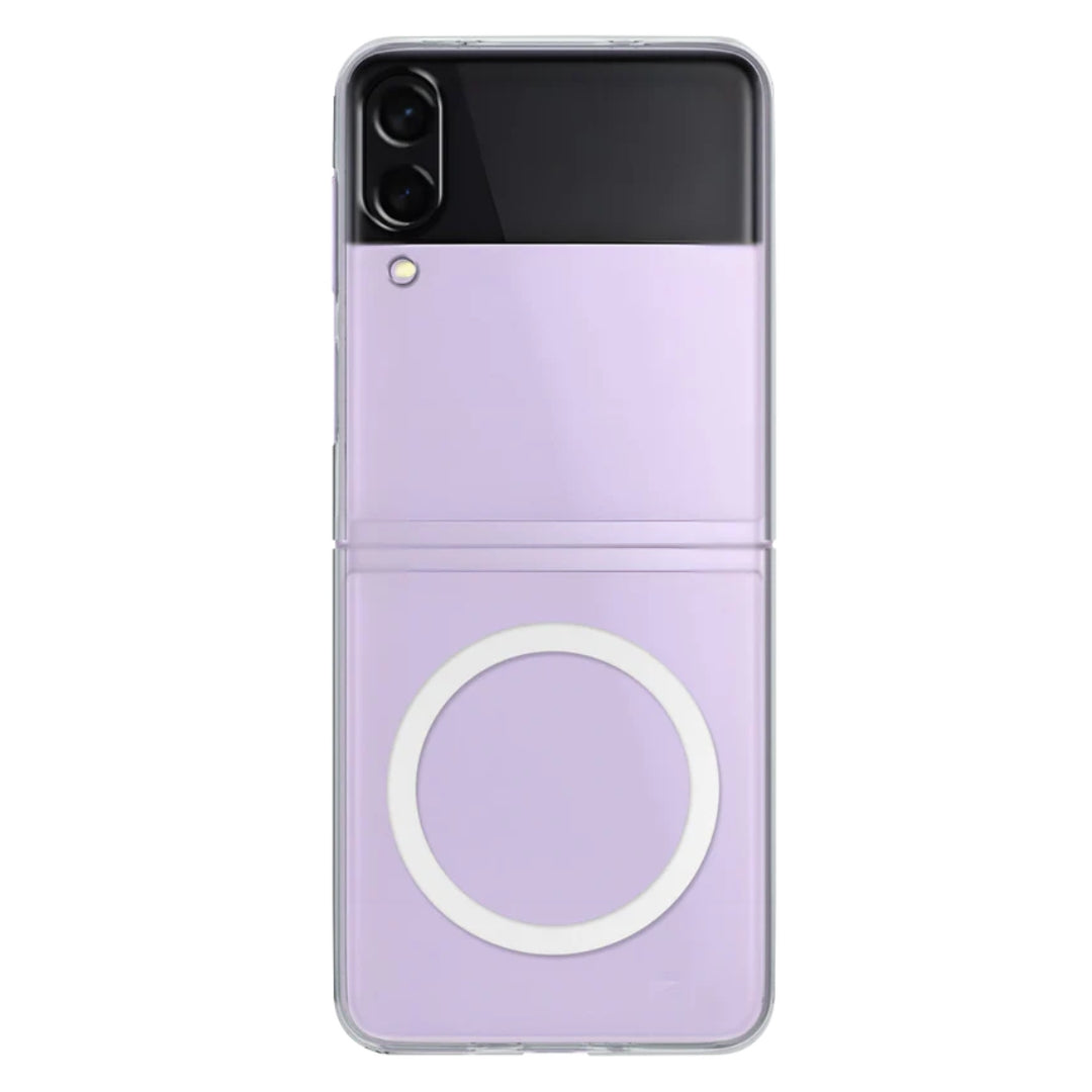 Anti-Yellow Clear MagSafe Case for Samsung | Shockproof Transparent Back Cover