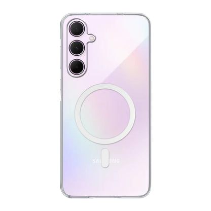 Anti-Yellow Clear MagSafe Case for Samsung | Shockproof Transparent Back Cover
