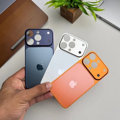 iPhone 13/14/15/16 to 17 Pro Style Converter Case with Metal Bumper Frame, Magnetic Compatible (1 Magsafe Case  + 4 in 1 USB Cable Free)