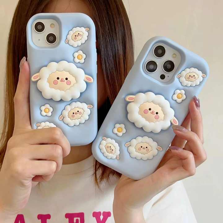 Cartoon Sheep Stand Holder