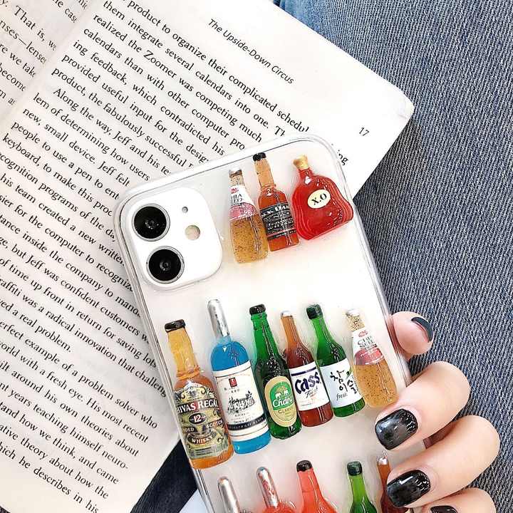 Bottle Design Phone Cases for iPhone