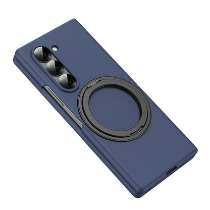 Magnetic Slim 360 Rotating Bracket Case for Samsung Galaxy Z Fold 6 & 5 With Screen Protector Wireless Charging Cover