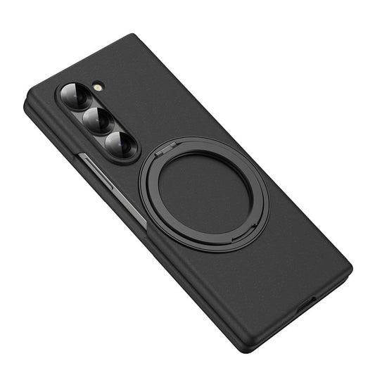 Magnetic Slim 360 Rotating Bracket Case for Samsung Galaxy Z Fold 6 & 5 With Screen Protector Wireless Charging Cover