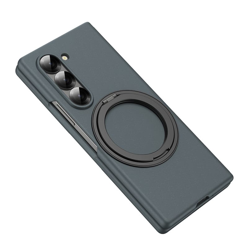 Magnetic Slim 360 Rotating Bracket Case for Samsung Galaxy Z Fold 6 & 5 With Screen Protector Wireless Charging Cover