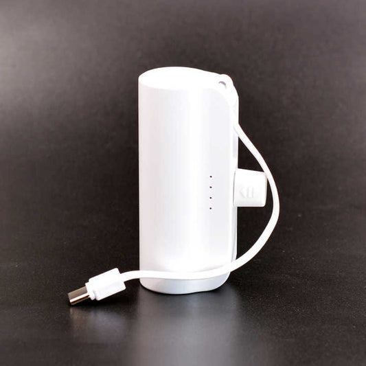 High Capacity 5000Mah Power Bank Super Fast Charging Mini Capsule Lithium Battery for Outdoor Use