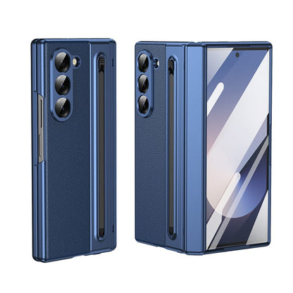 Anti Fingerprint Light Phone Case With Pen Slot for Samsung Galaxy Z Fold