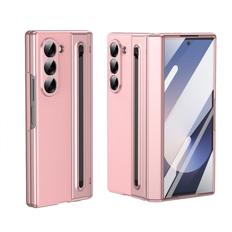 Anti Fingerprint Light Phone Case With Pen Slot for Samsung Galaxy Z Fold