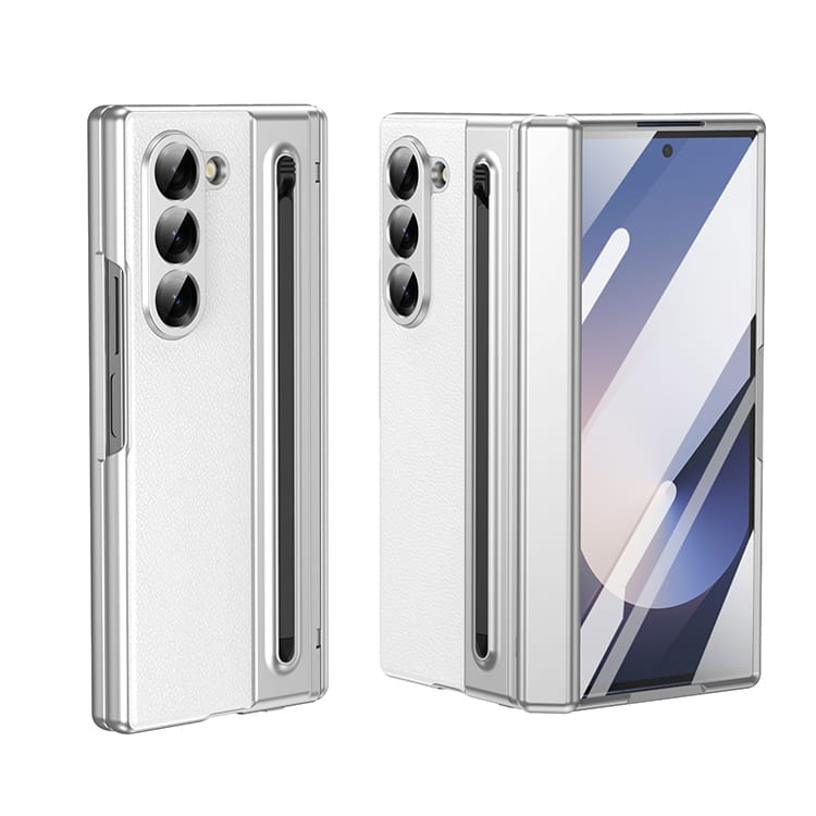 Anti Fingerprint Light Phone Case With Pen Slot for Samsung Galaxy Z Fold