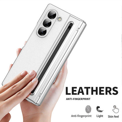 Anti Fingerprint Light Phone Case With Pen Slot for Samsung Galaxy Z Fold