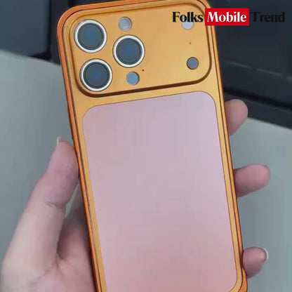 iPhone 13/14/15/16 to 17 Pro Style Converter Case with Metal Bumper Frame, MagSafe Compatible (4 in 1 USB Cable Free)